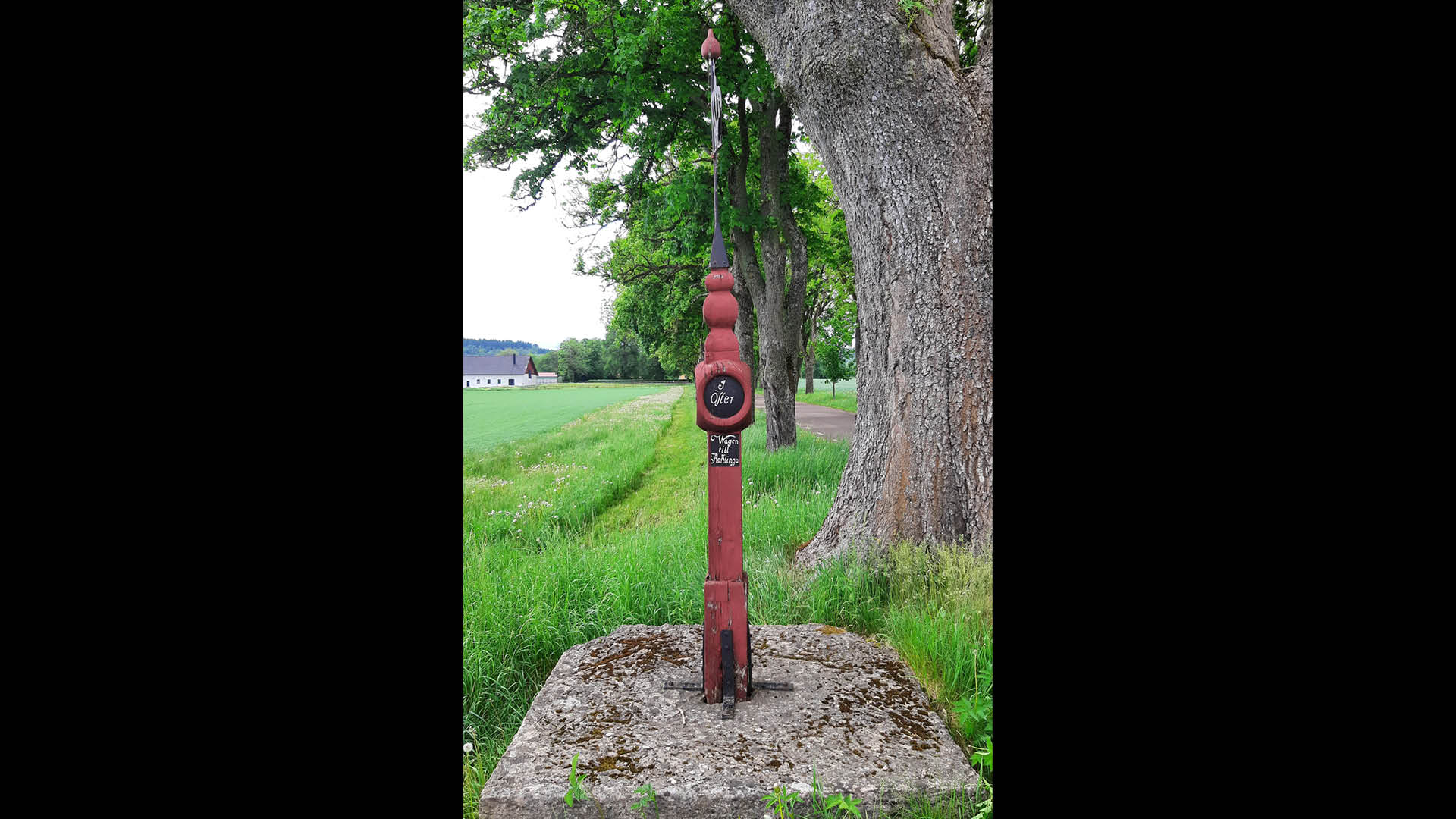 Granne påle i Varvs socken.