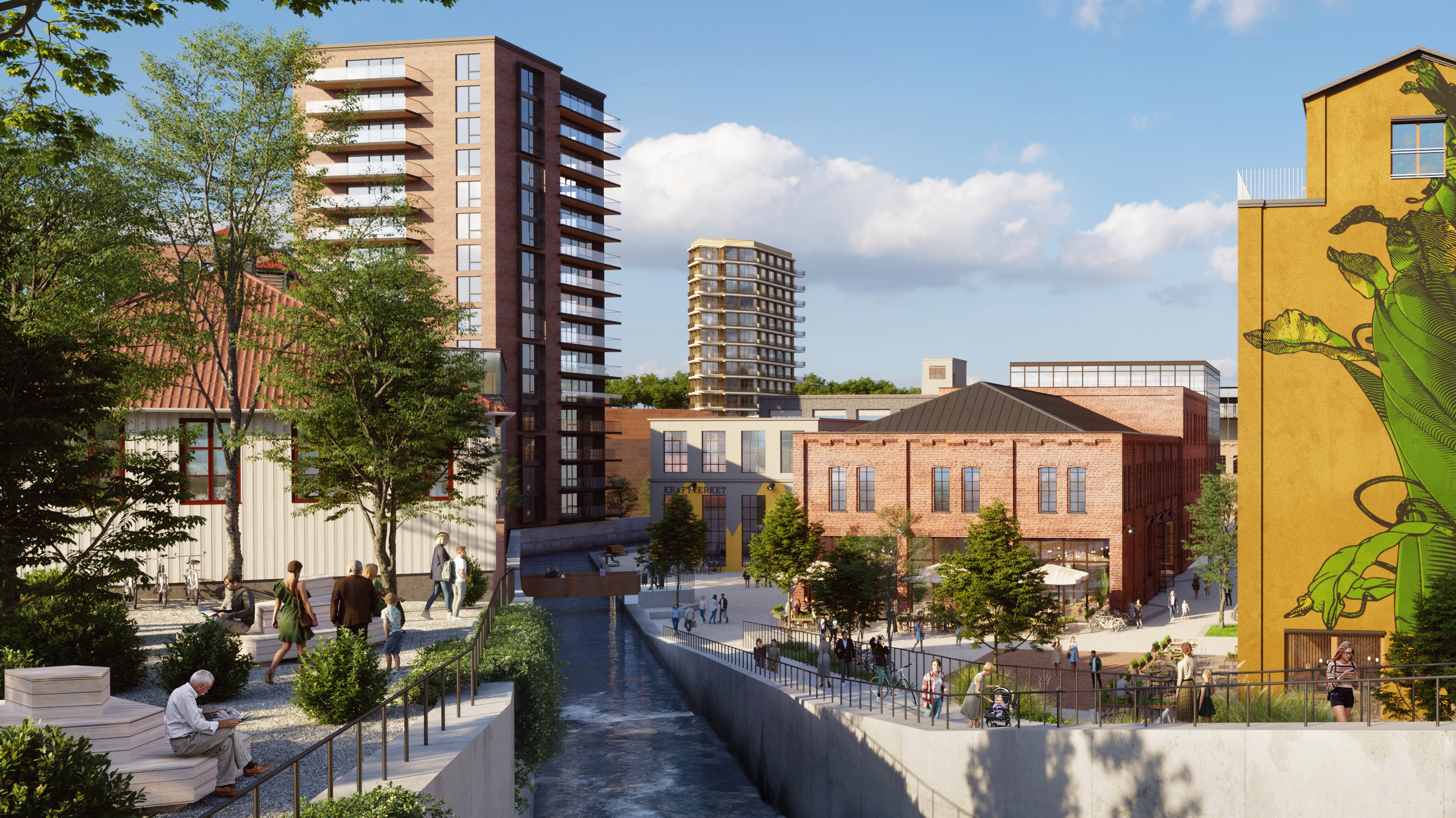 Forsåker-projektet i Mölndal.