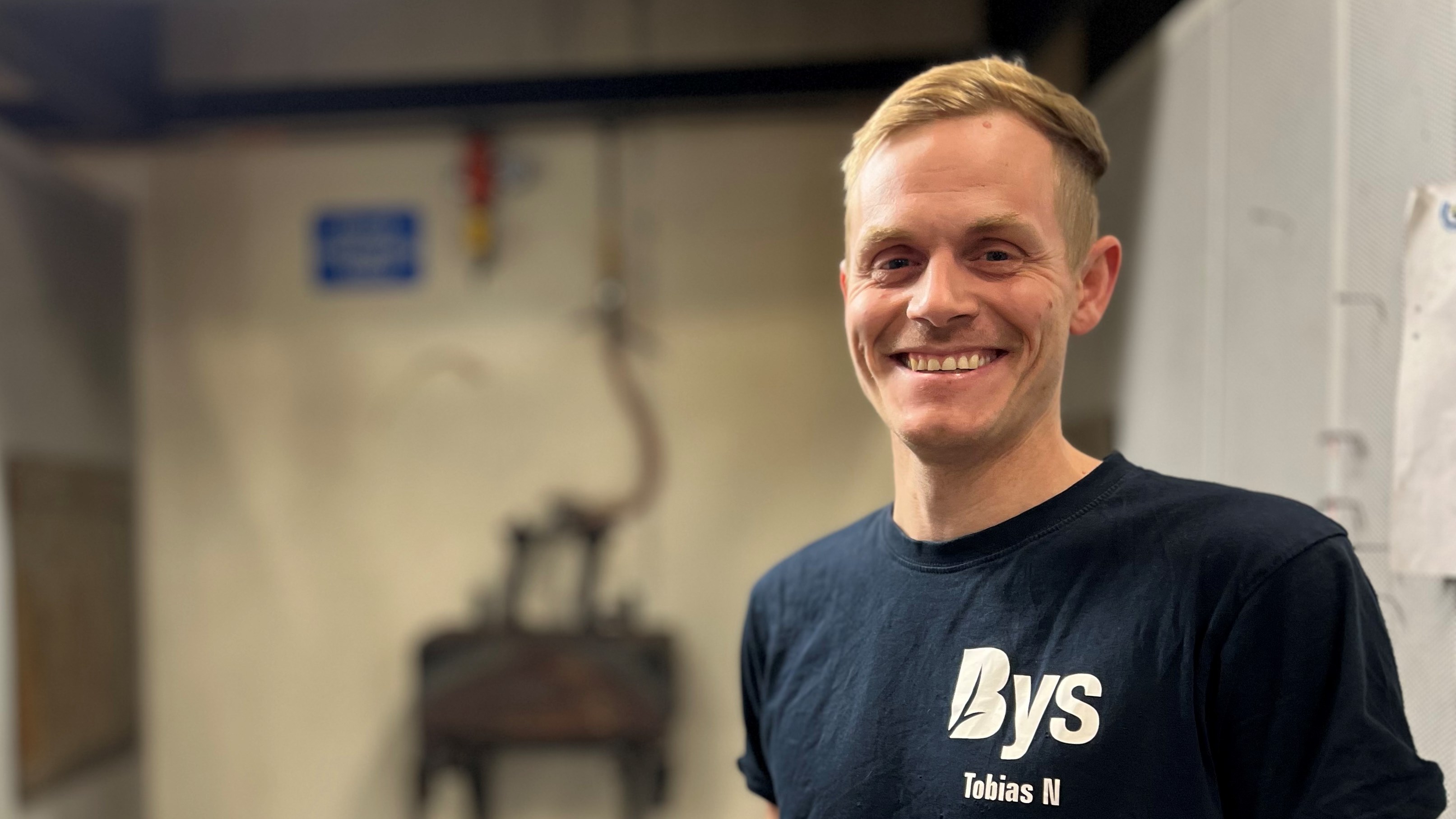 Porträtt på Tobias Nilsson