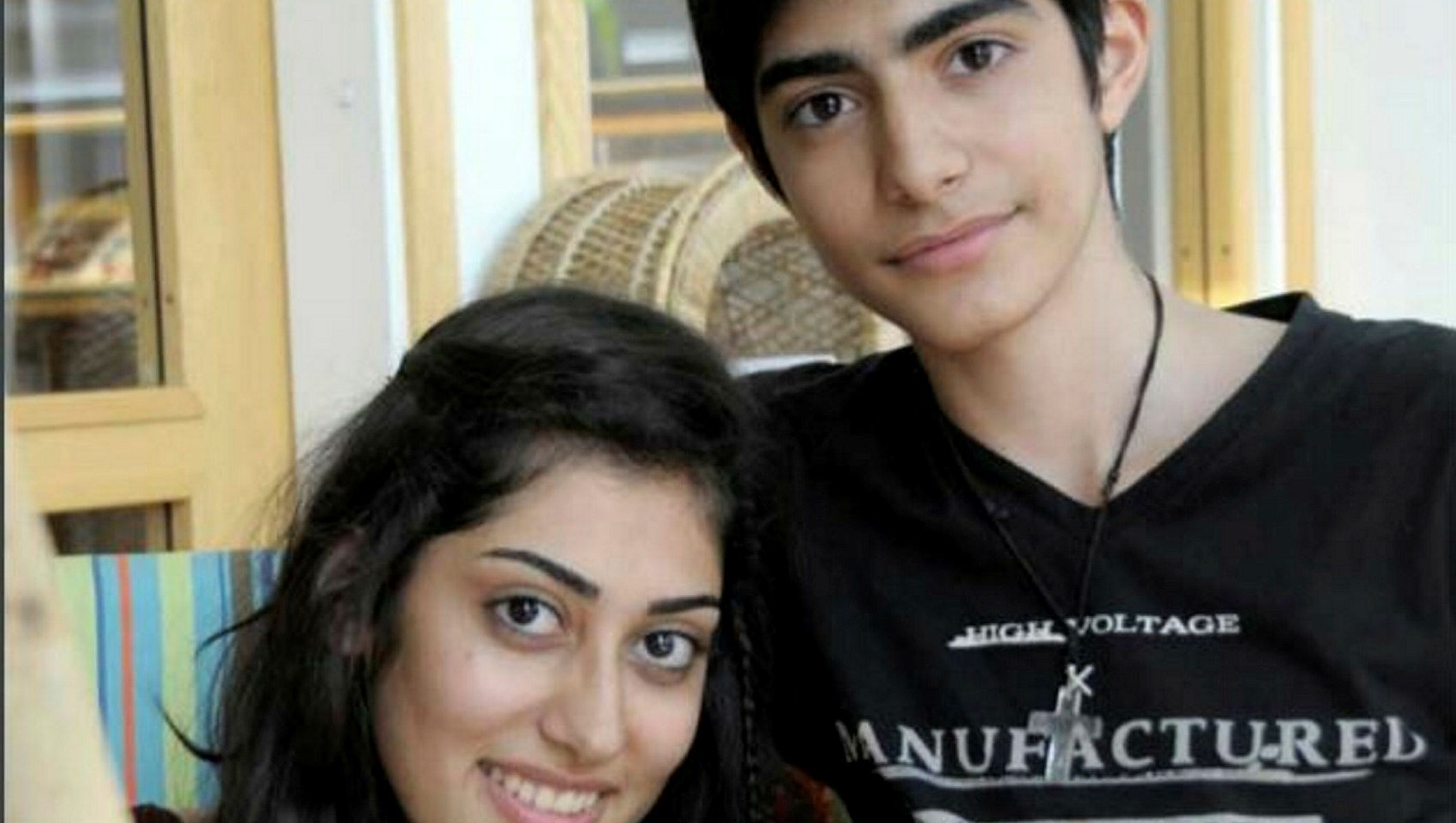 Framsida på rapport - två ungdomar