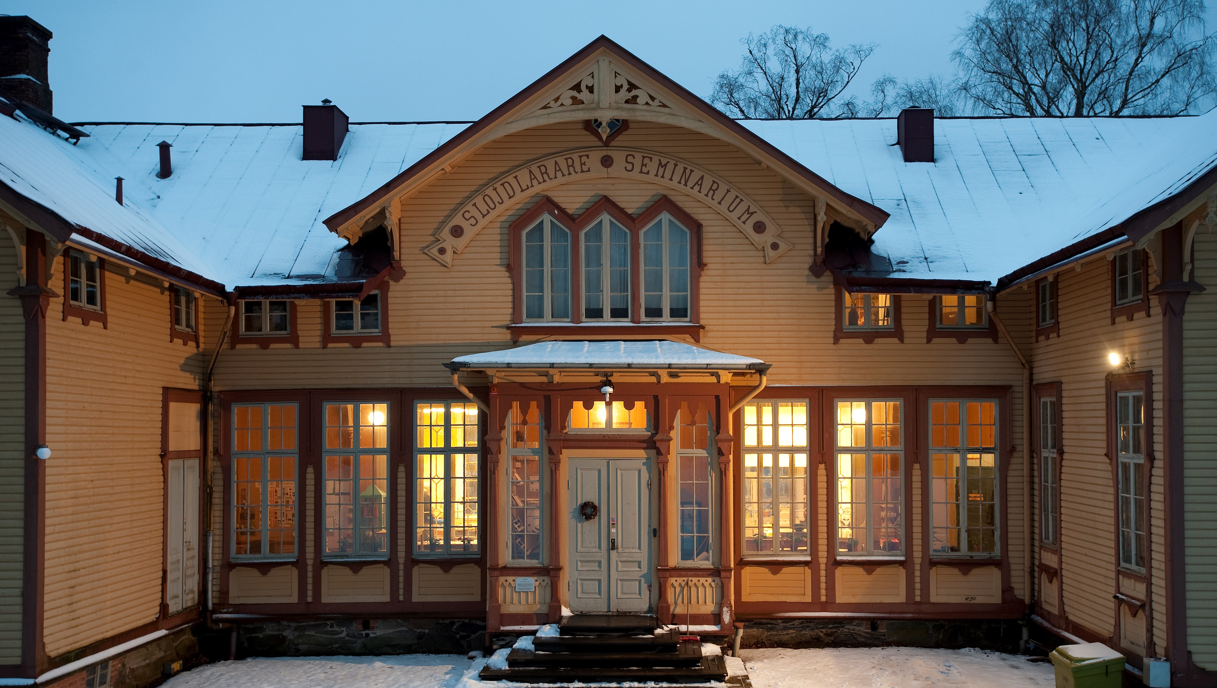 Foton illustrerande kommunsidan för Lerum på webben för Kulturmiljö 