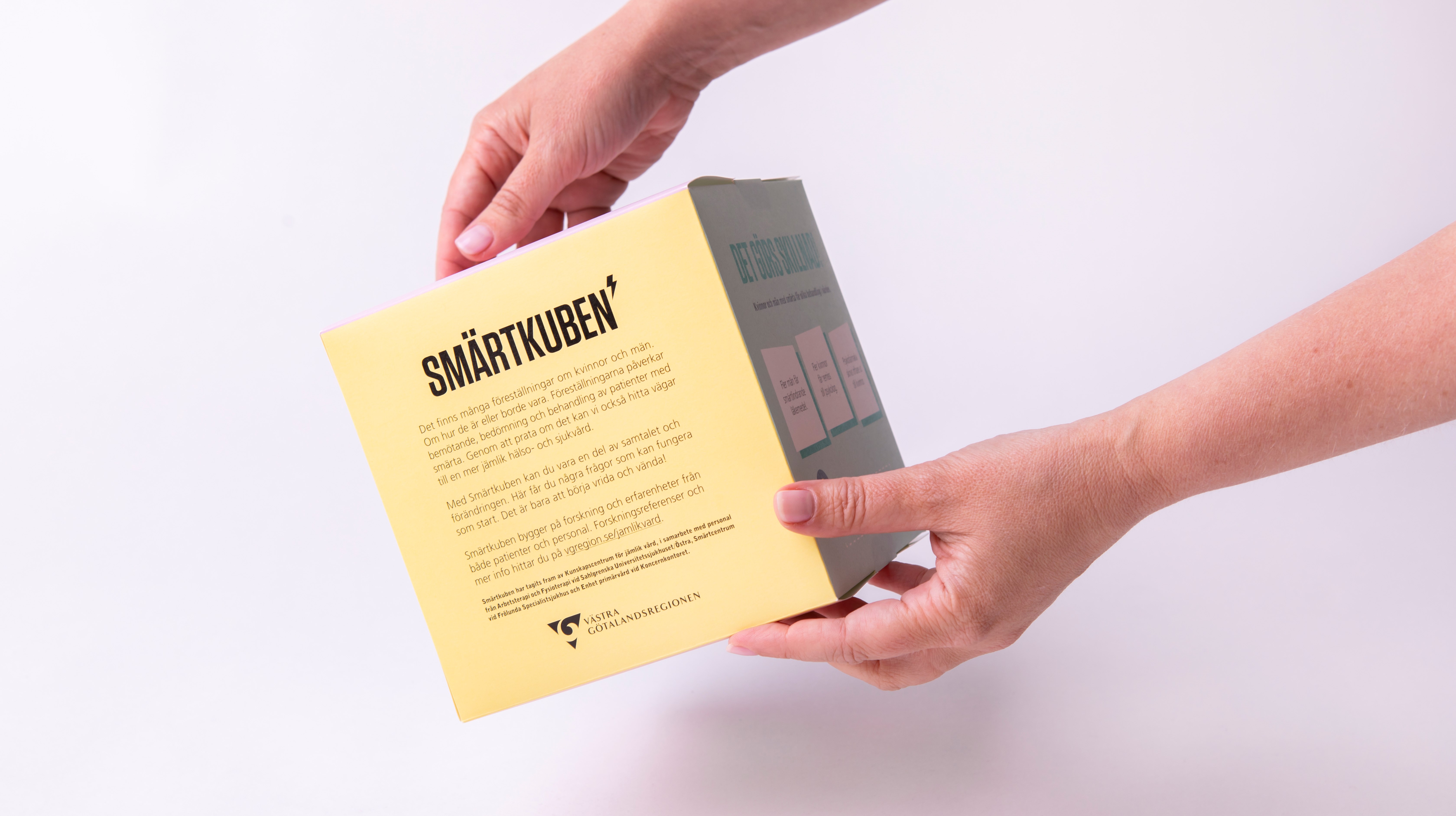 En bild på smärtkuben